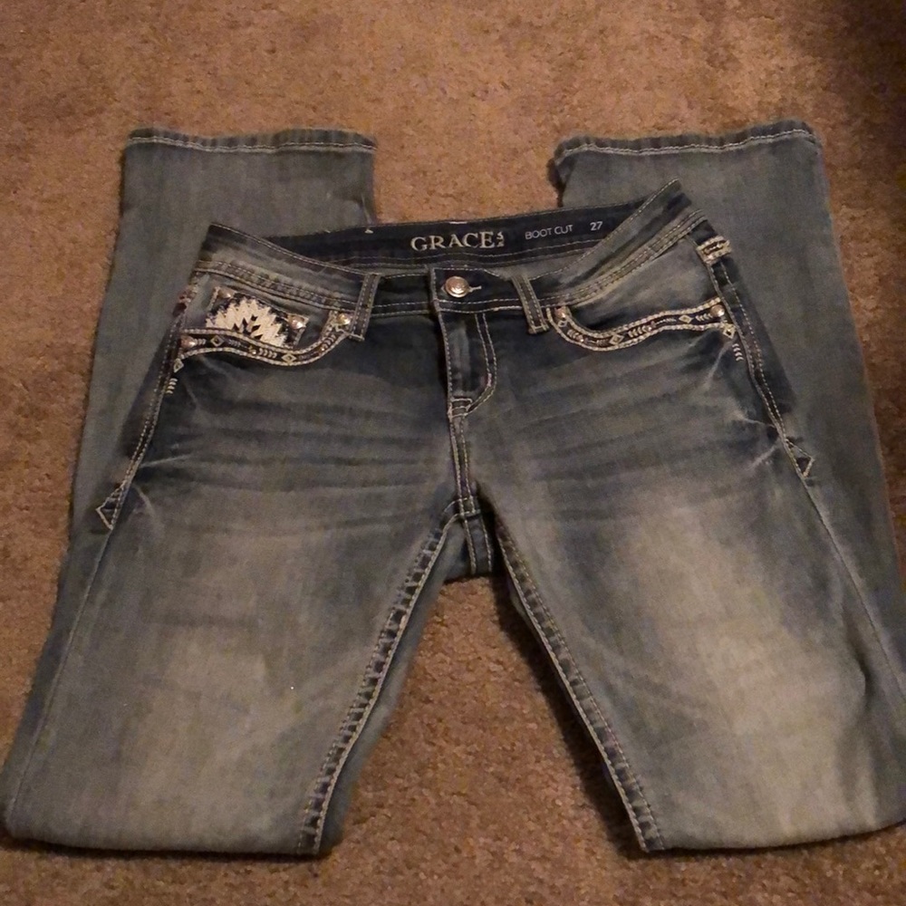 Grace Size 27 Boot Cut Jeans